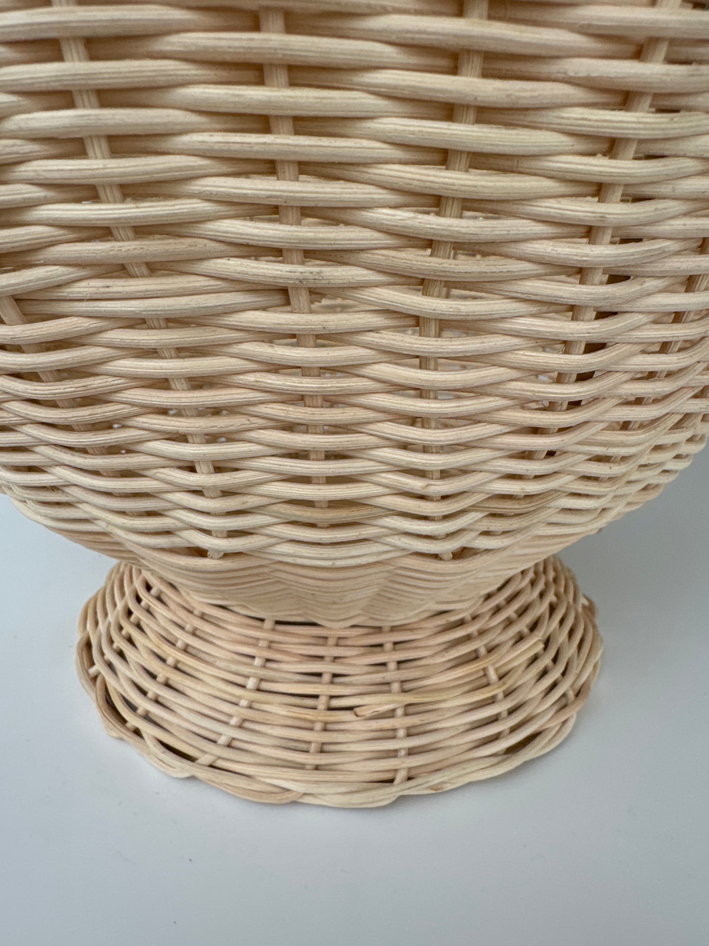 Rattan felt basket