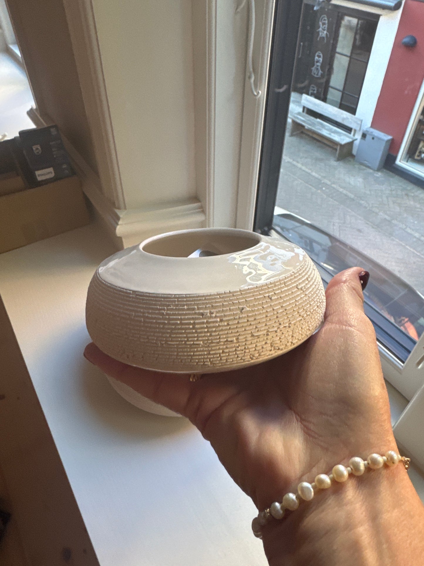 Kunst vase - skulptur