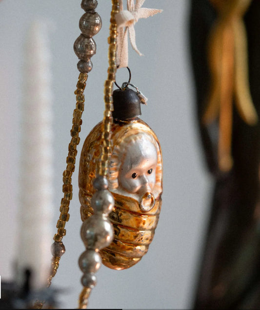 Baby glas ornament