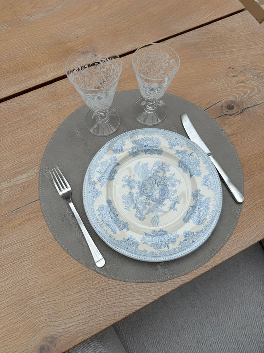 Dækkeservietter lys grå