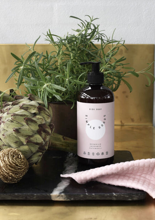 Simple Goods Opvaskesæbe geranium