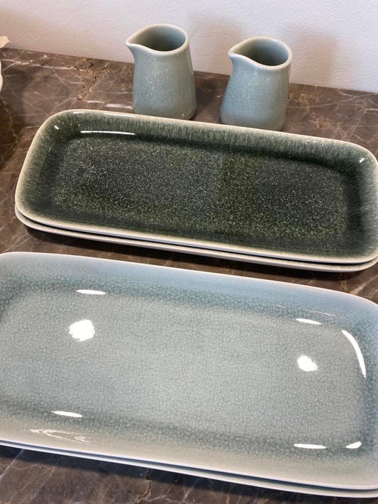 Jars Ceramistes Plat A Sushi - aflangt fad