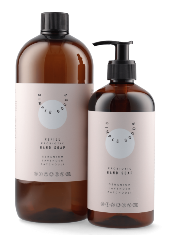 Simple Goods Håndsæbe refill Geranium