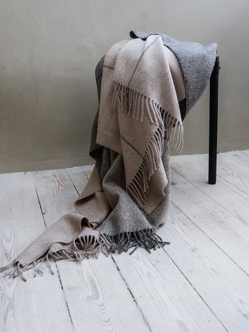 Plaid Blocks i 100% baby alpaka uld Elvang