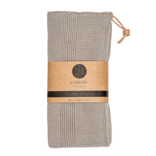 STRIKKET ALL ROUND HÅNDKLÆDE by Lohn- 35X50 CM