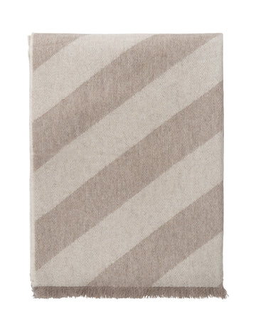 Plaid Fishbone i alpaka uld Elvang