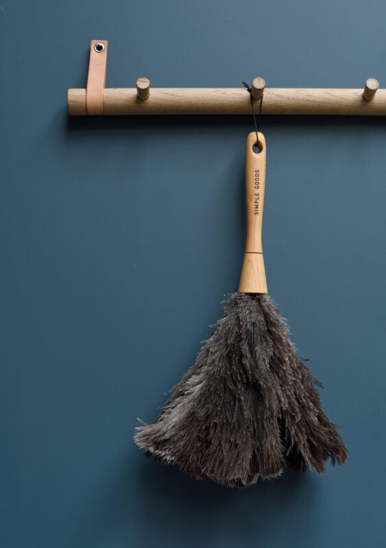 Simple Goods Støvkost i strudsefjer