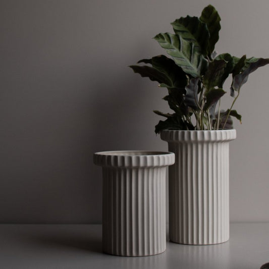 Stripe pot sandy mole