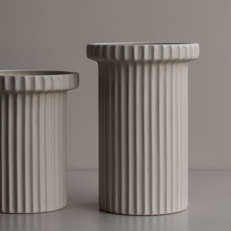 Stripe pot sandy mole