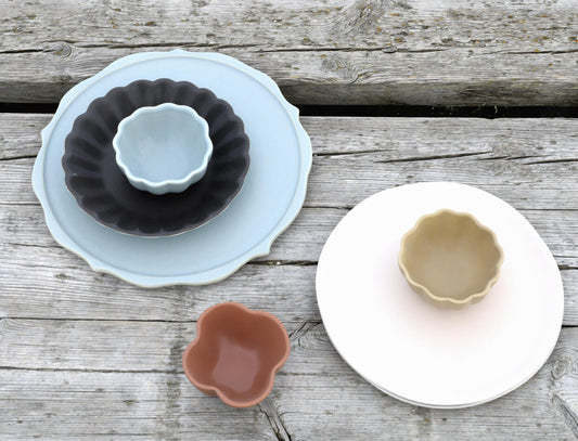 Jars Ceramistes Bol M Petale Beige skål