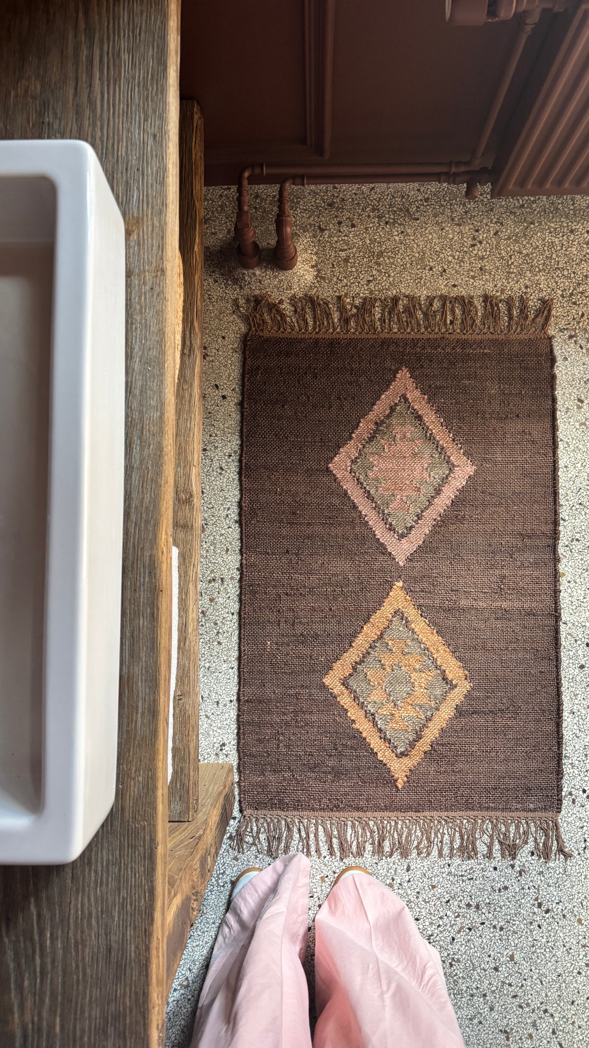 Jute måtte 60x90 cm