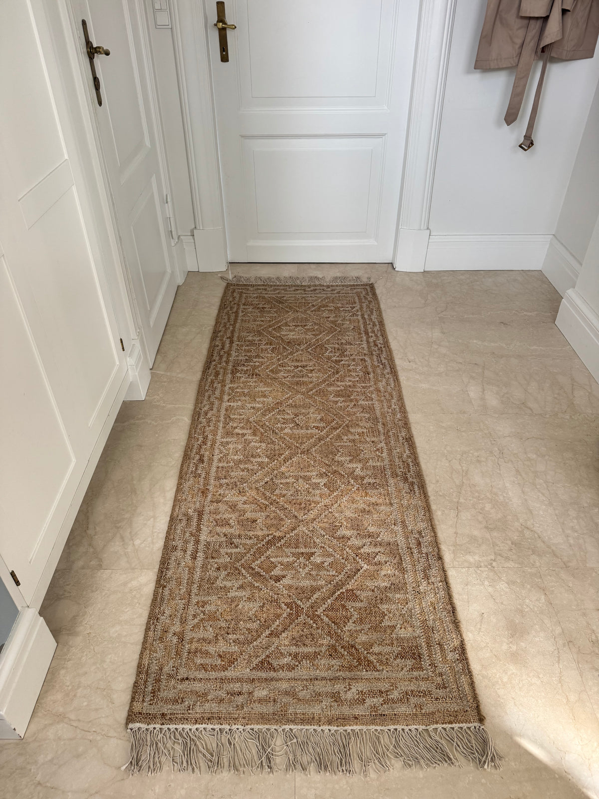 Jute/uld løber 70x200
