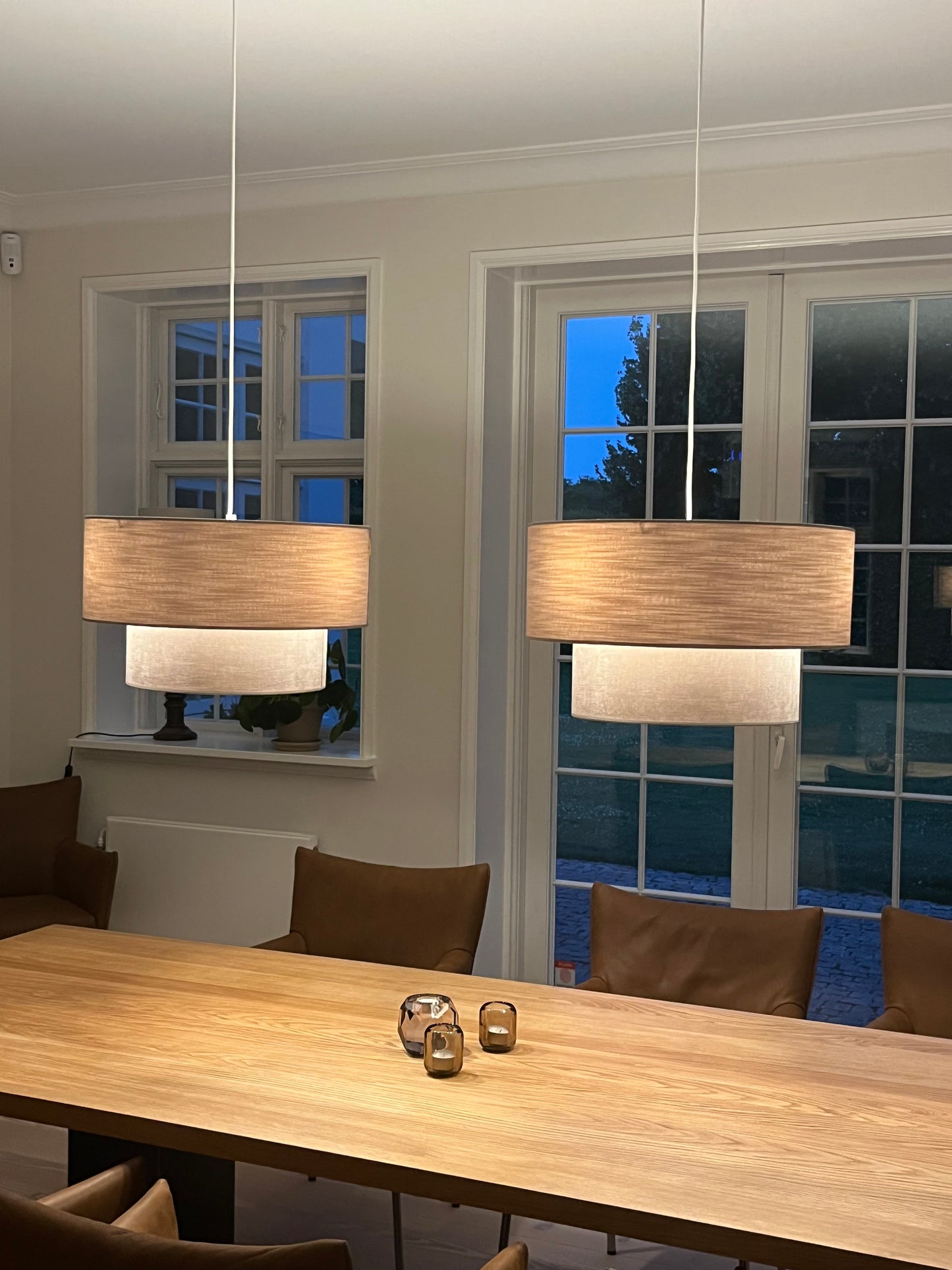 Loftlampe - saturno 2 ringe