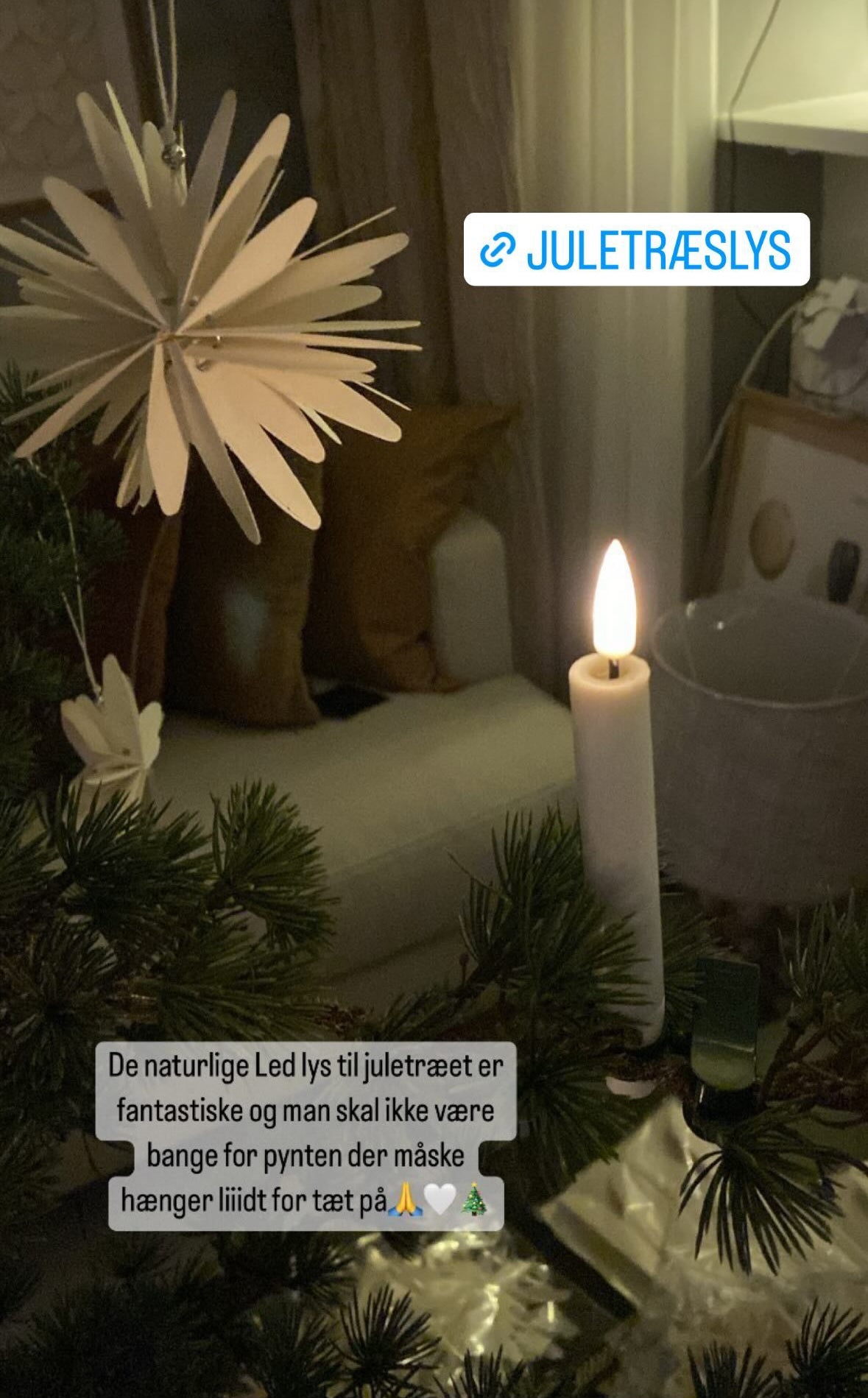 Juletræs led lys Deluxe Holmeart