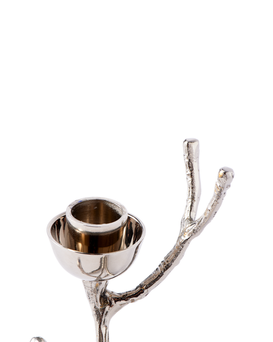 Sølv lysestage - XS Twiggy Polspotten