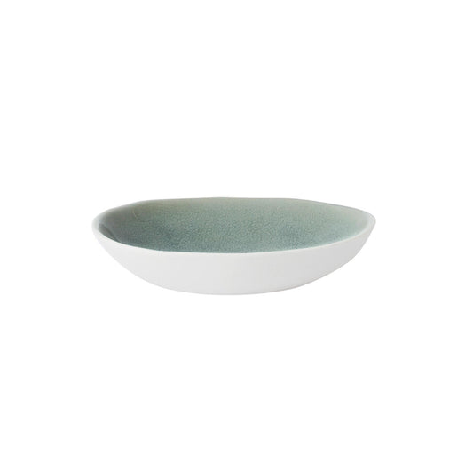 Jars Ceramistes oval skål, sart grøn