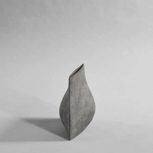 101 Cph Origami Vase, Mini - Dark Grey