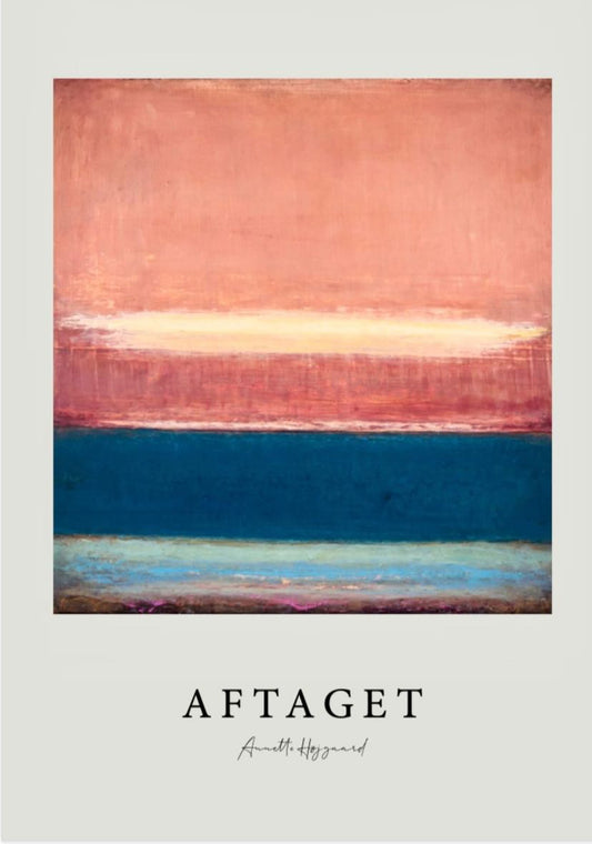 Kunstplakat AFTAGET Annette Højgaard