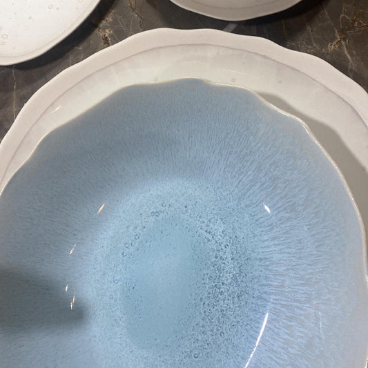 Jars Ceramistes Dyb tallerken / skål lyseblå