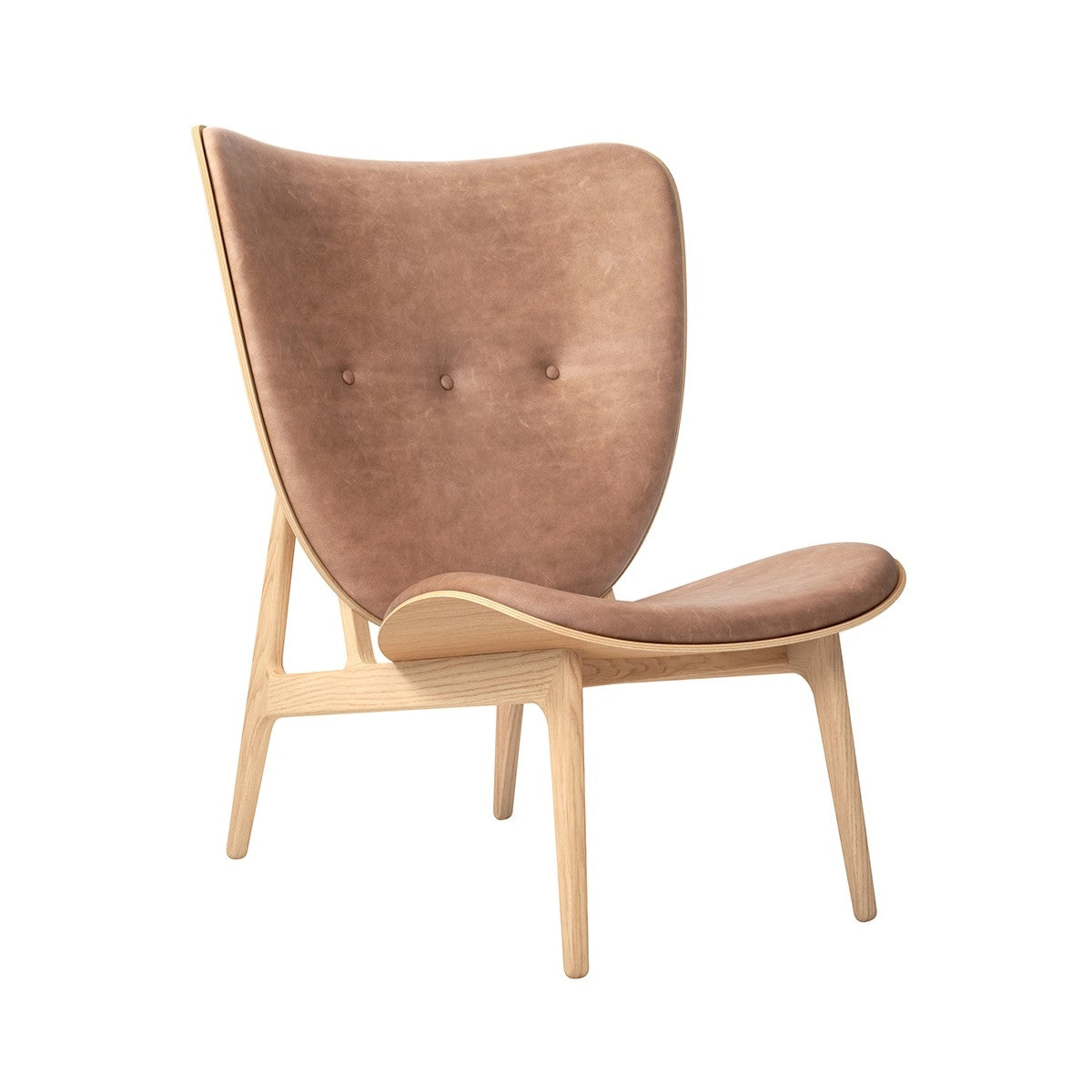 Norr 11 Elephant Lounge Chair - Leather