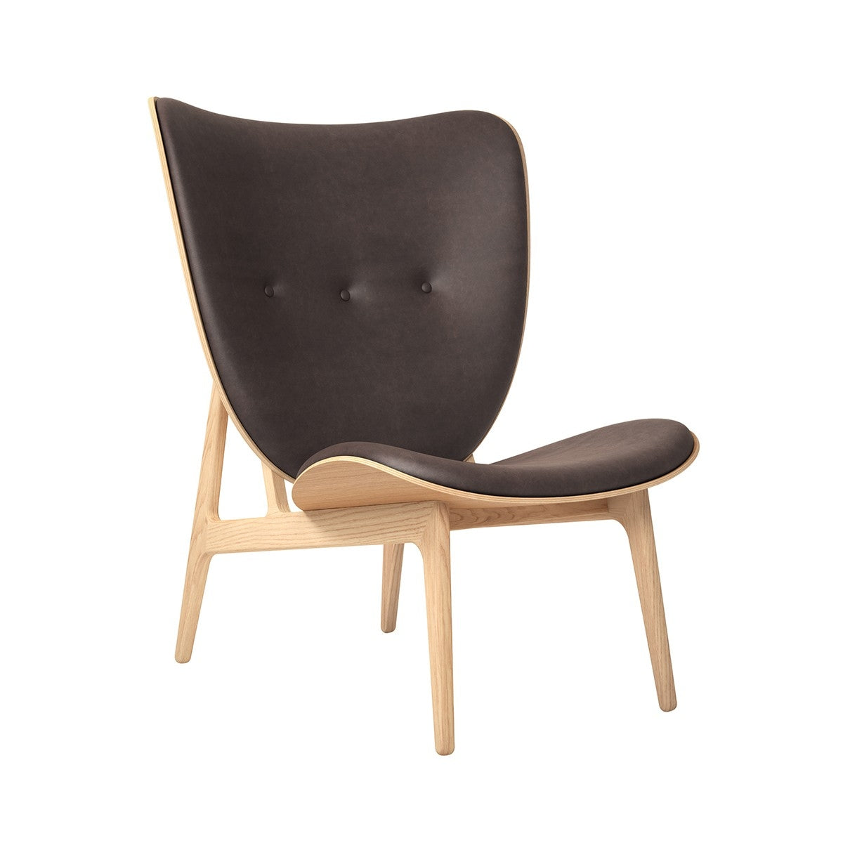 Norr 11 Elephant Lounge Chair - Leather