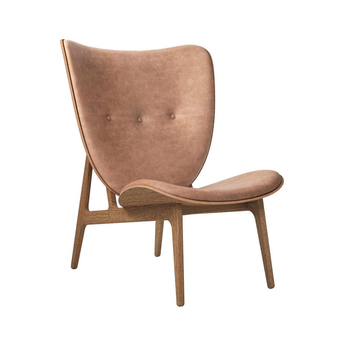 Norr 11 Elephant Lounge Chair - Leather