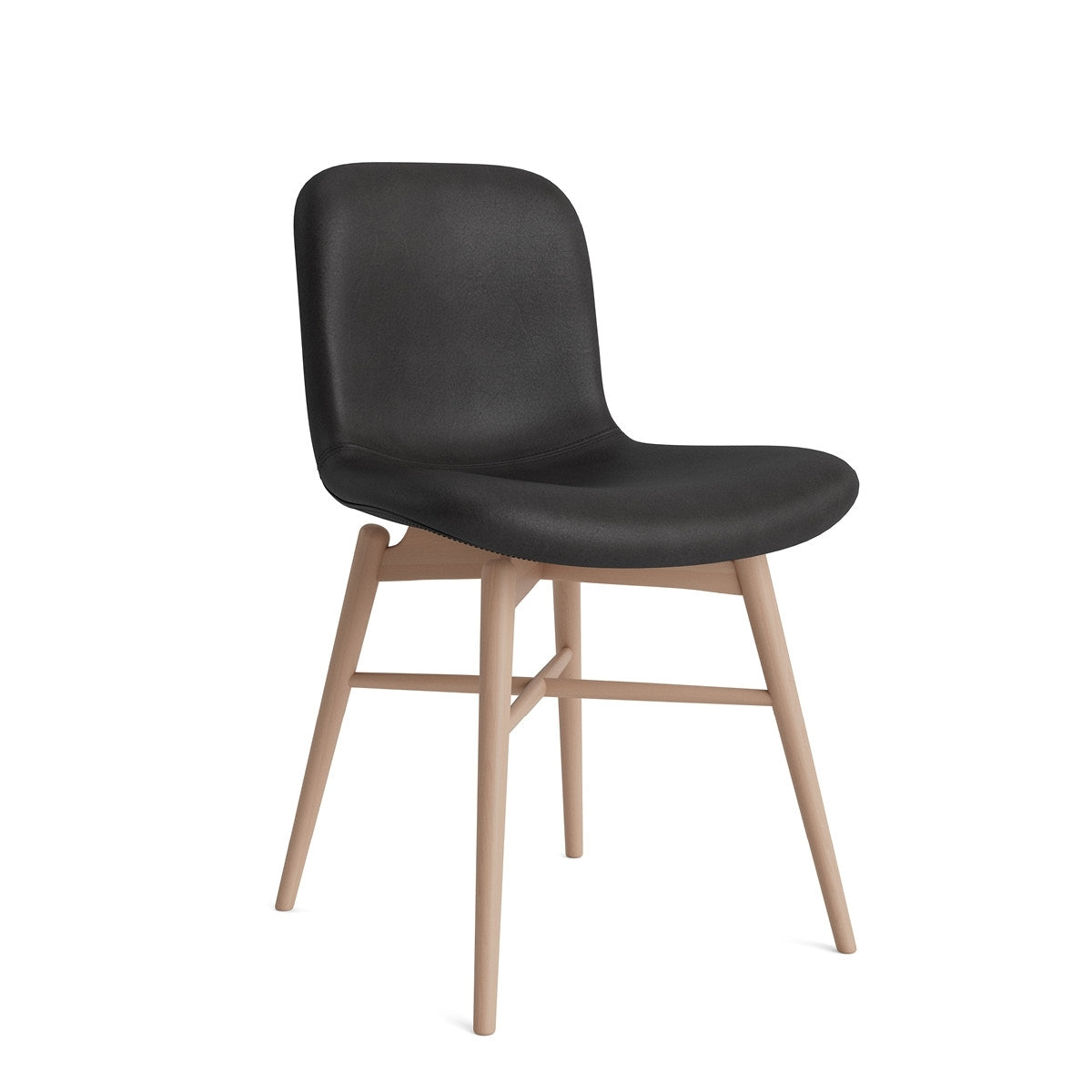 Norr 11 Langue Chair - Wood Leather Soft