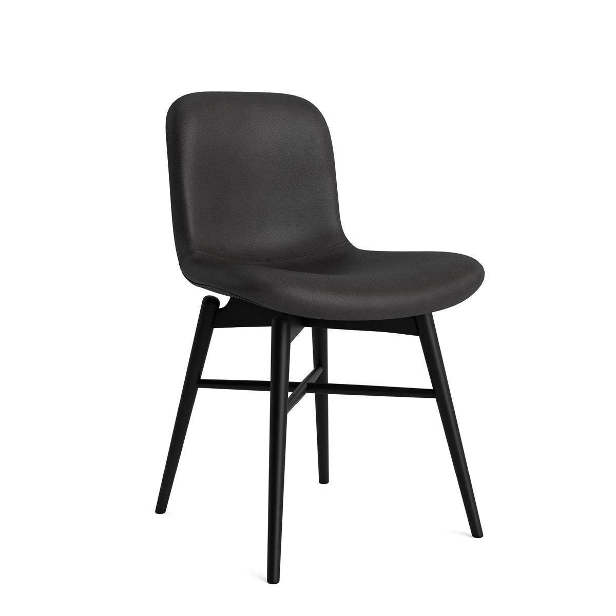 Norr 11 Langue Chair - Wood Leather Soft