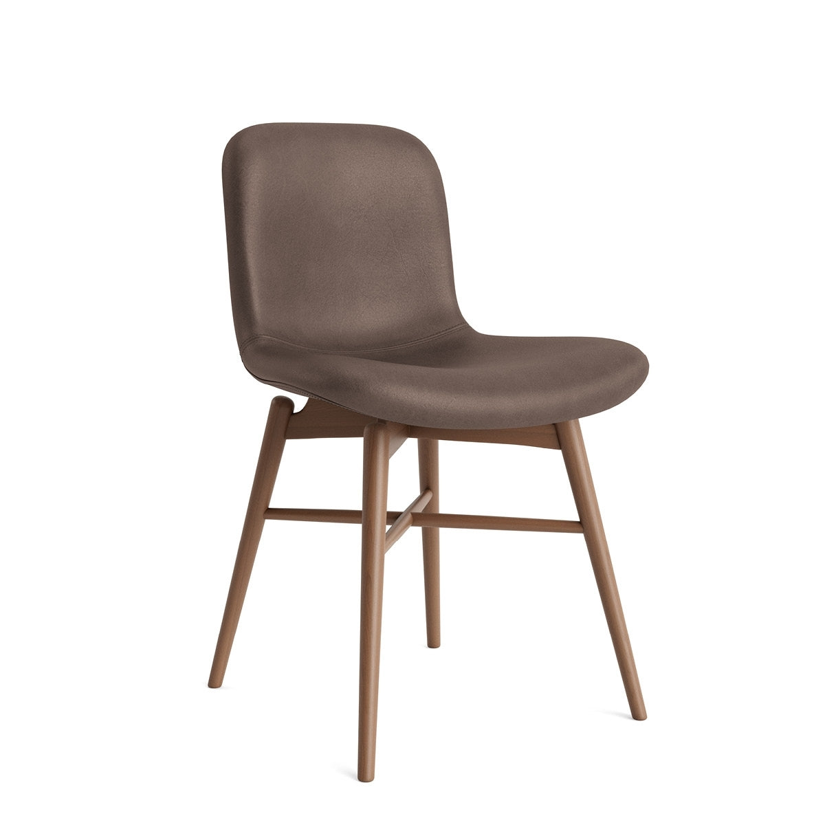 Norr 11 Langue Chair - Wood Leather Soft