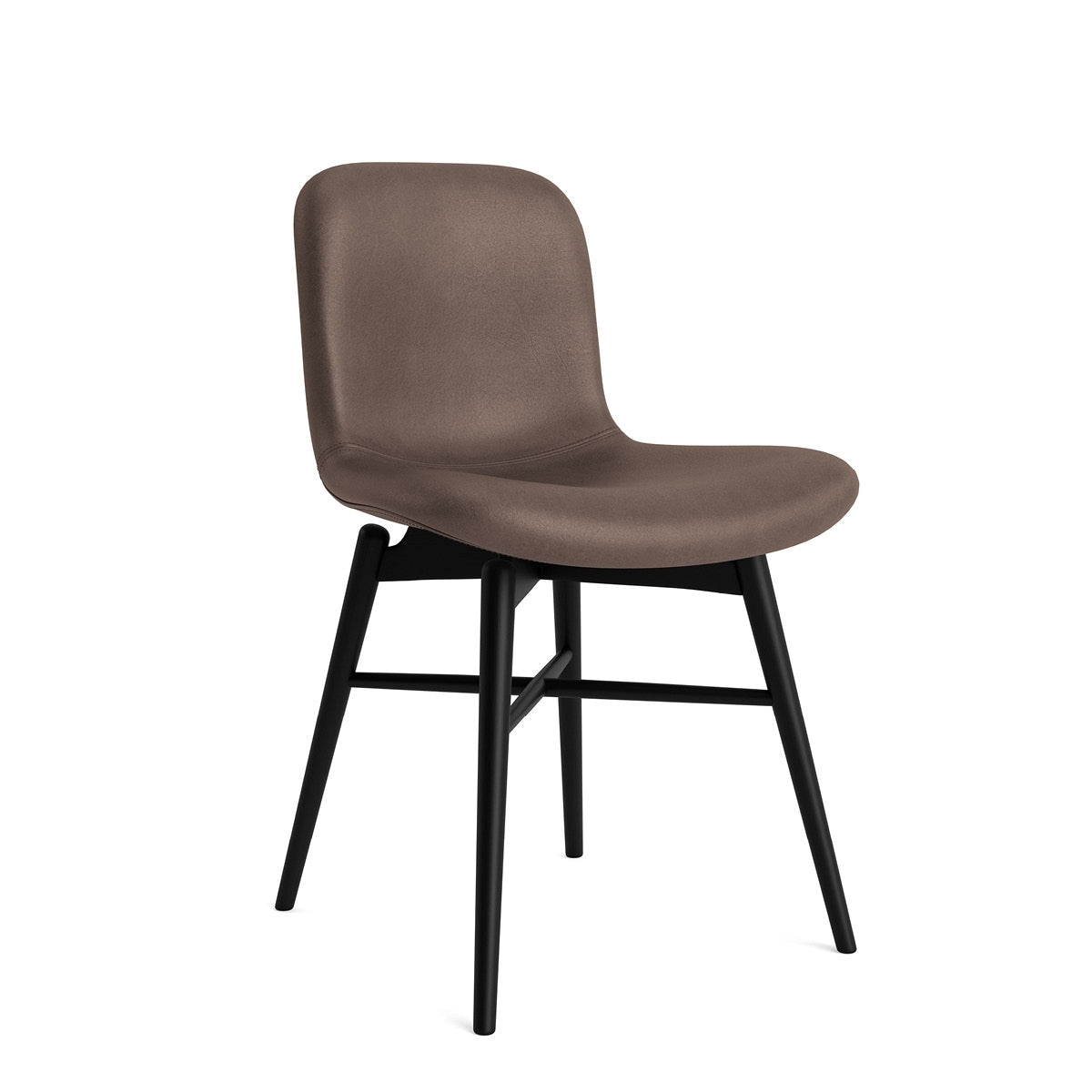 Norr 11 Langue Chair - Wood Leather Soft