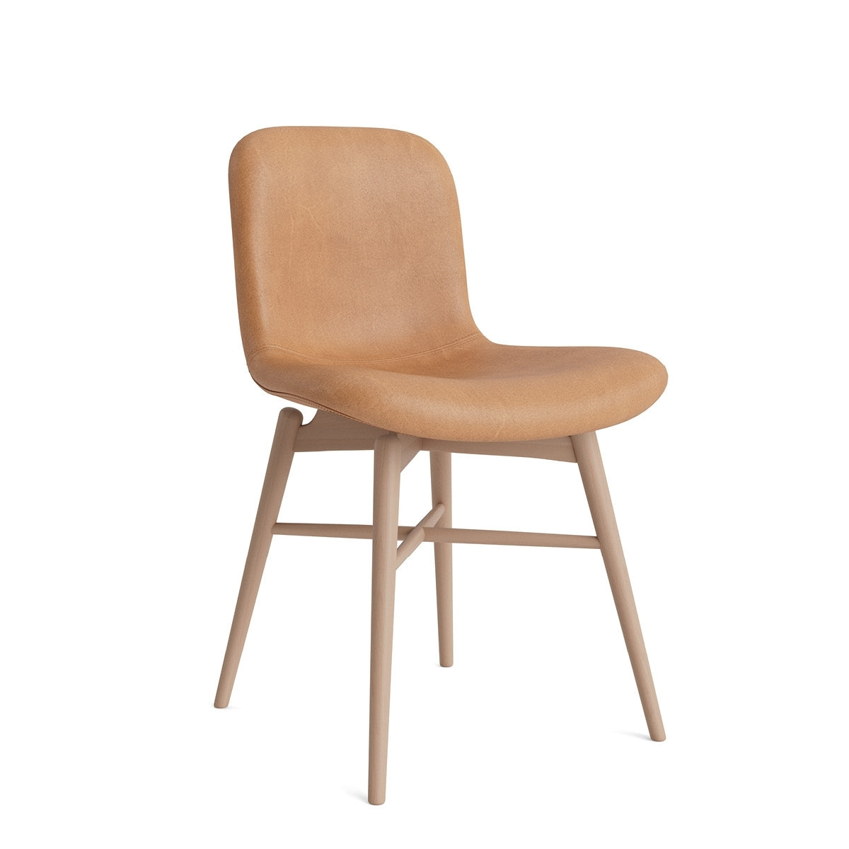 Norr 11 Langue Chair - Wood Leather Soft