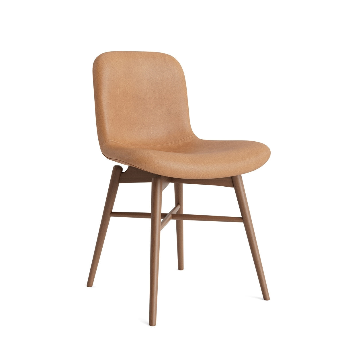 Norr 11 Langue Chair - Wood Leather Soft