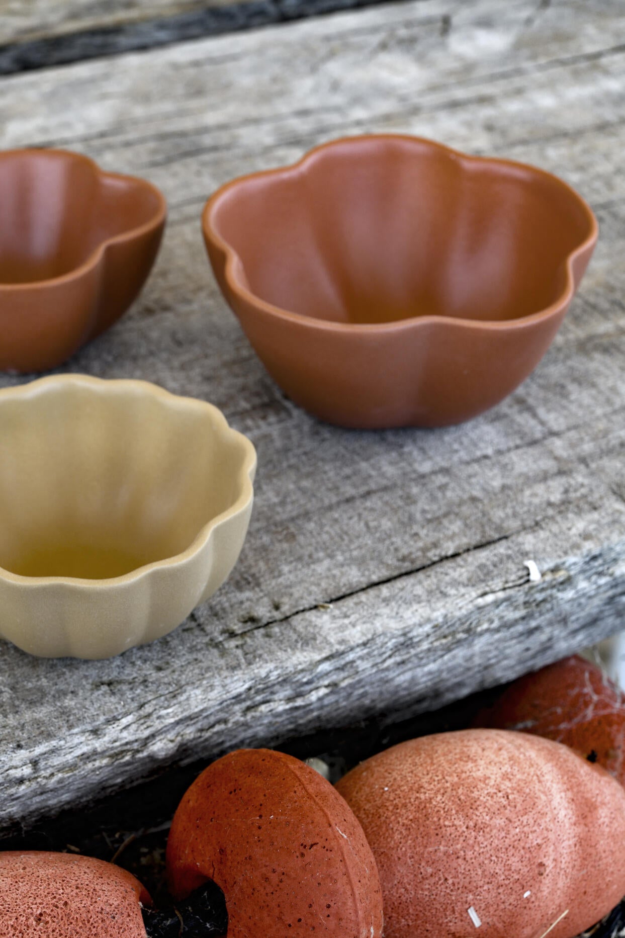 Jars Ceramistes Bol M Petale Beige skål